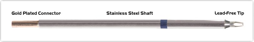 Easy Braid EBM6CH250, 5.0mm Chisel Tip